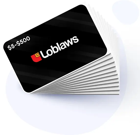 Loblaws gift deals card